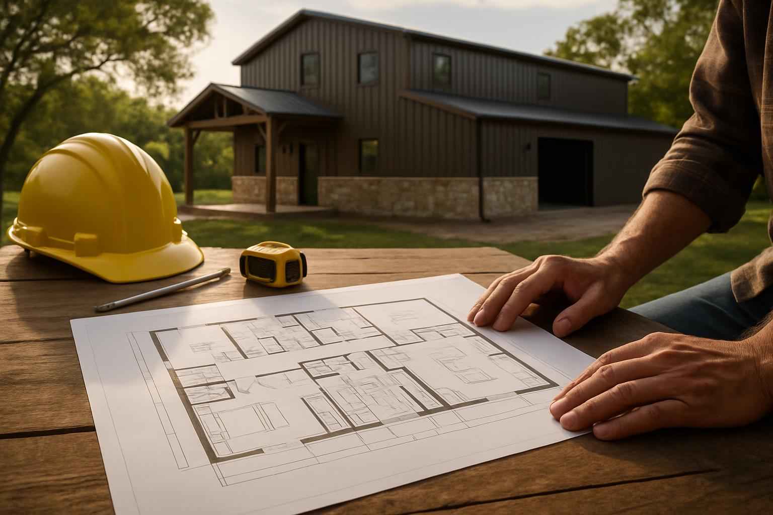 Barndominium Floor Plan Service in Waring TX