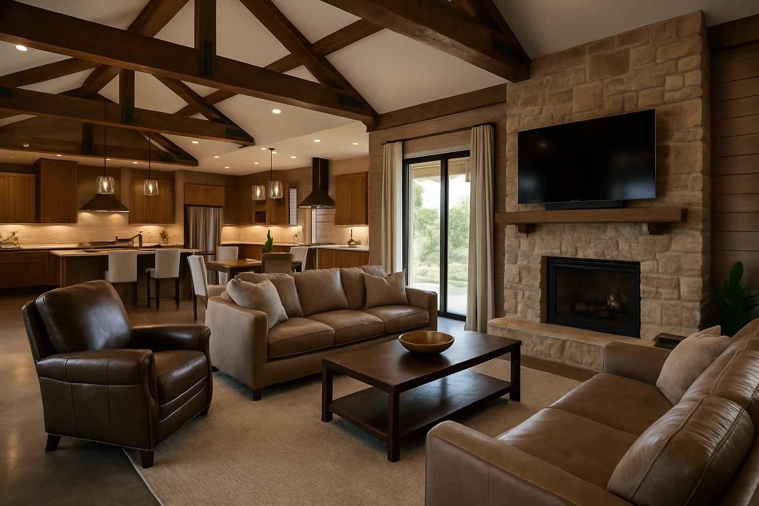 Barndominium Interior Build Out in Sisterdale TX