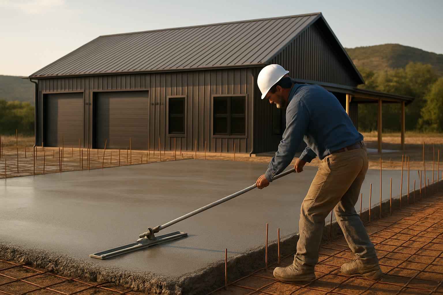 Barndominium Slab Contractor in Camp Verde TX