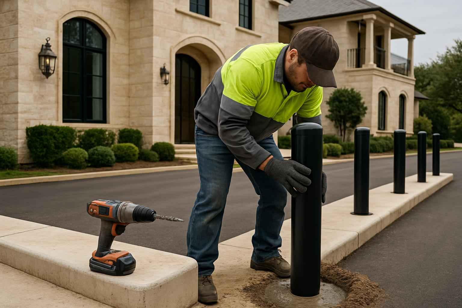 Bollard Installation Service in Blanco TX