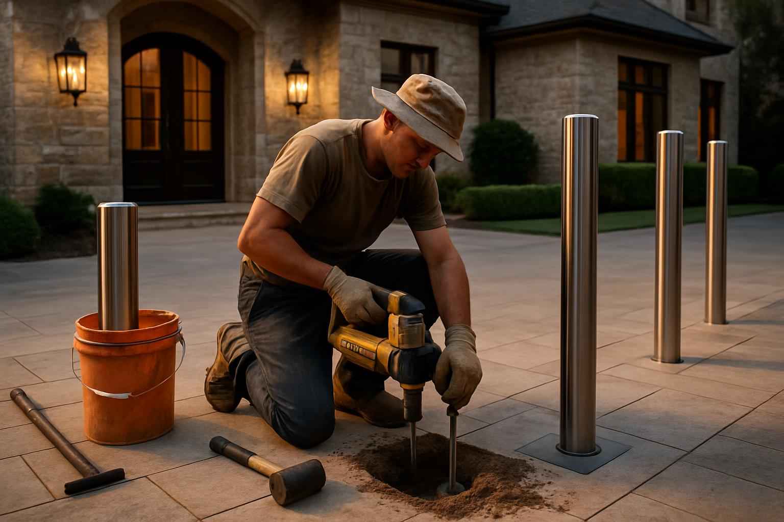 Bollard Installation Service in Camp Verde TX