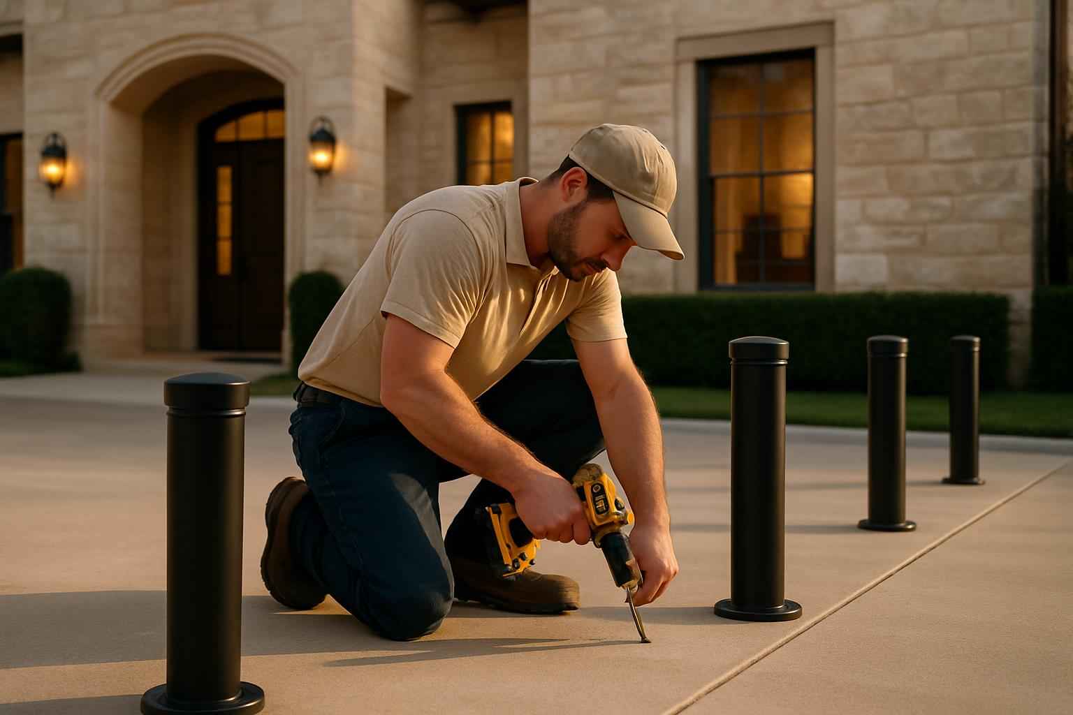 Bollard Installation Service in Comfort TX