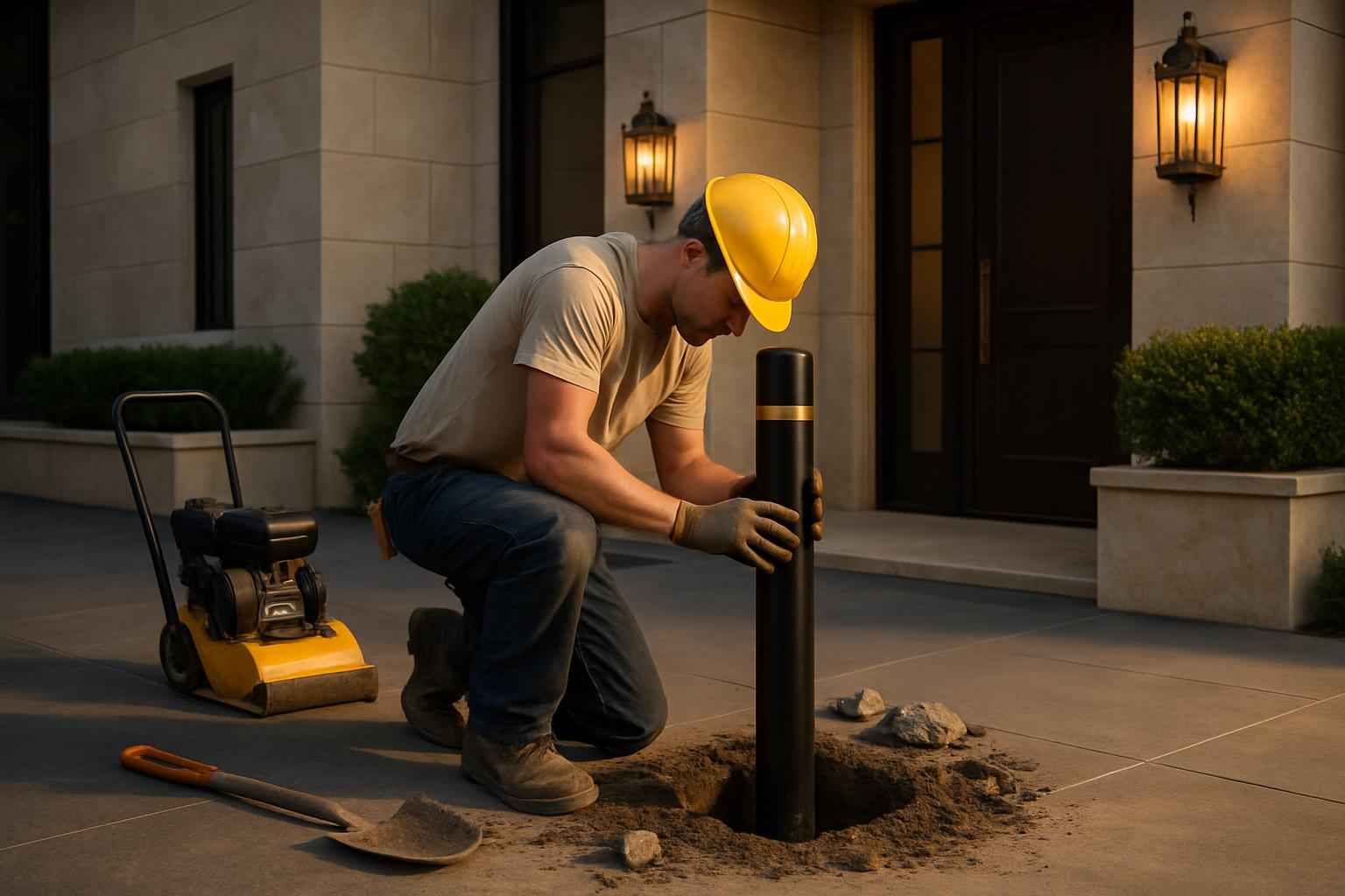 Bollard Installation Service in Johnson City TX