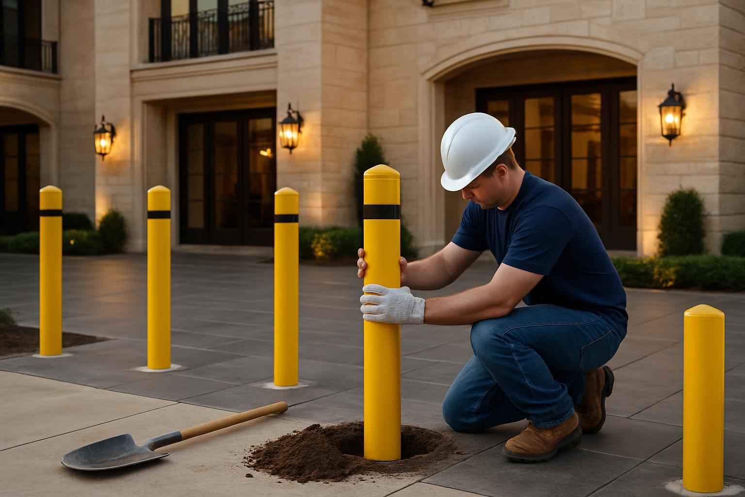 Bollard Installation Service in Kerrville TX
