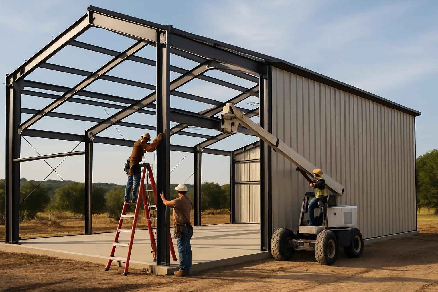 Bolt Up Building Erection in Sisterdale TX