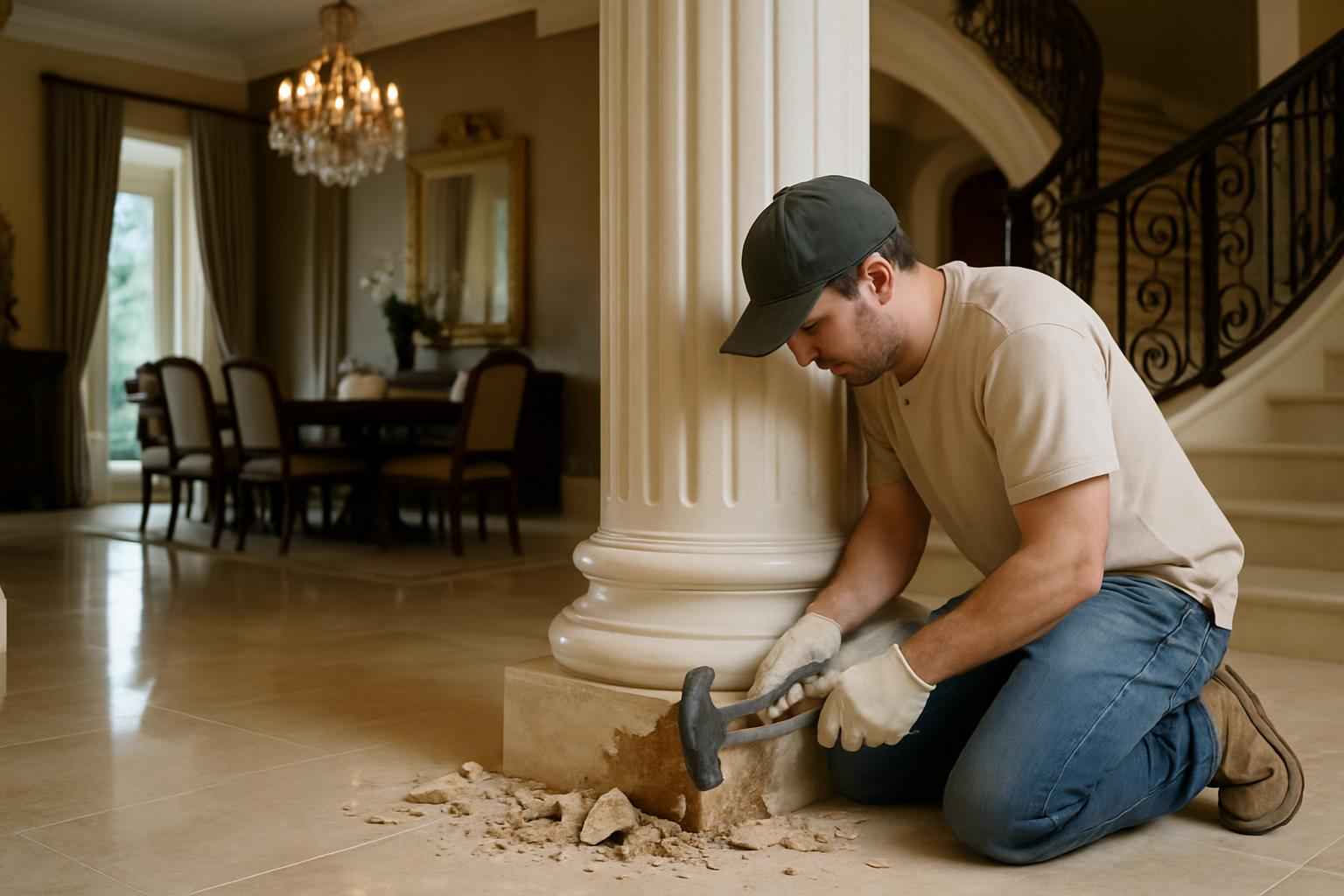 Column Base Repair Service in Ingram TX