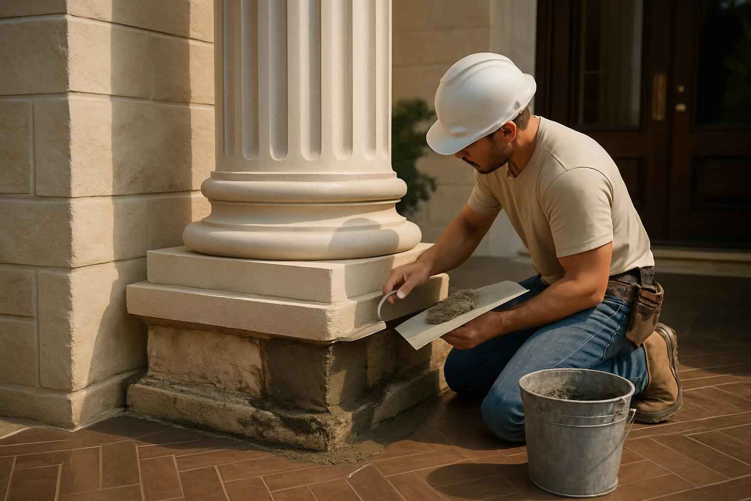 Column Base Repair Service in Johnson City TX