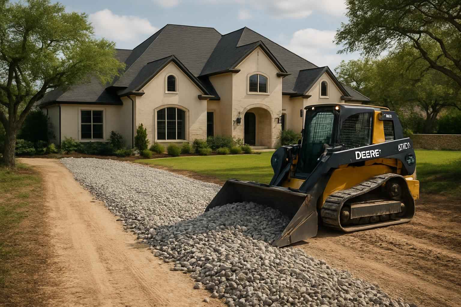 Construction Entrance Installation in Comfort TX