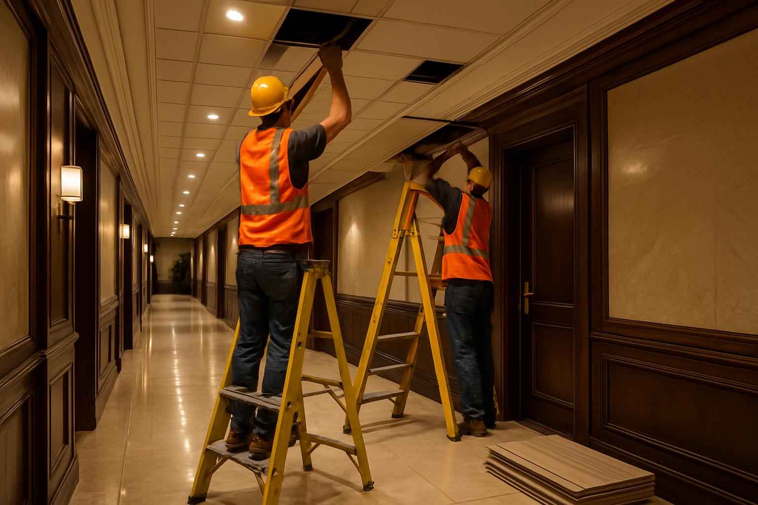 Corridor System Installation in Center Point TX