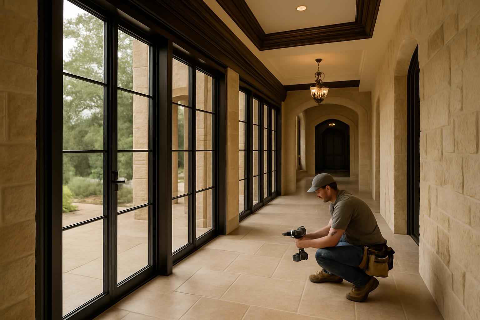 Corridor System Installation in Sisterdale TX