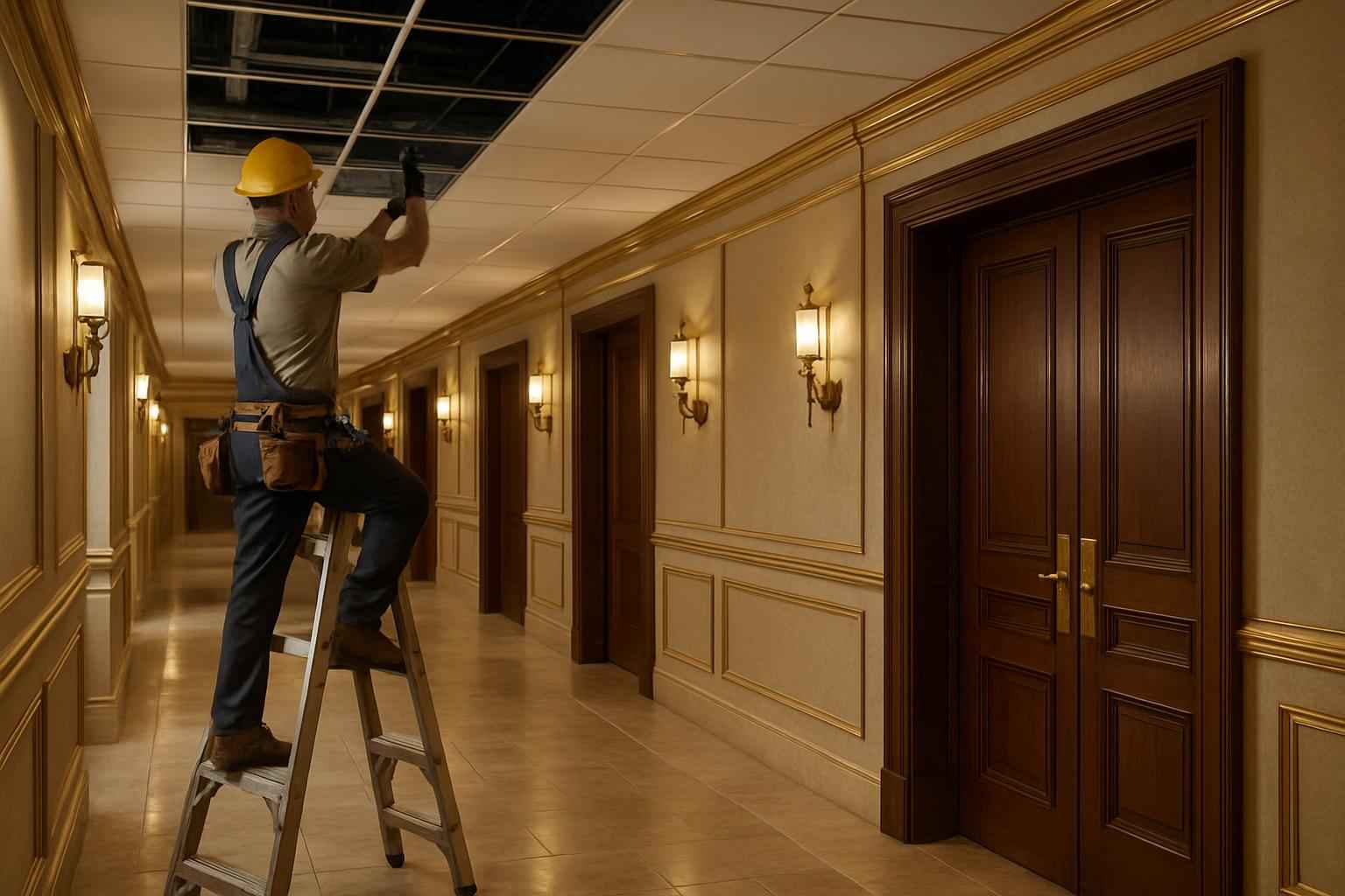 Corridor System Installation in Waring TX