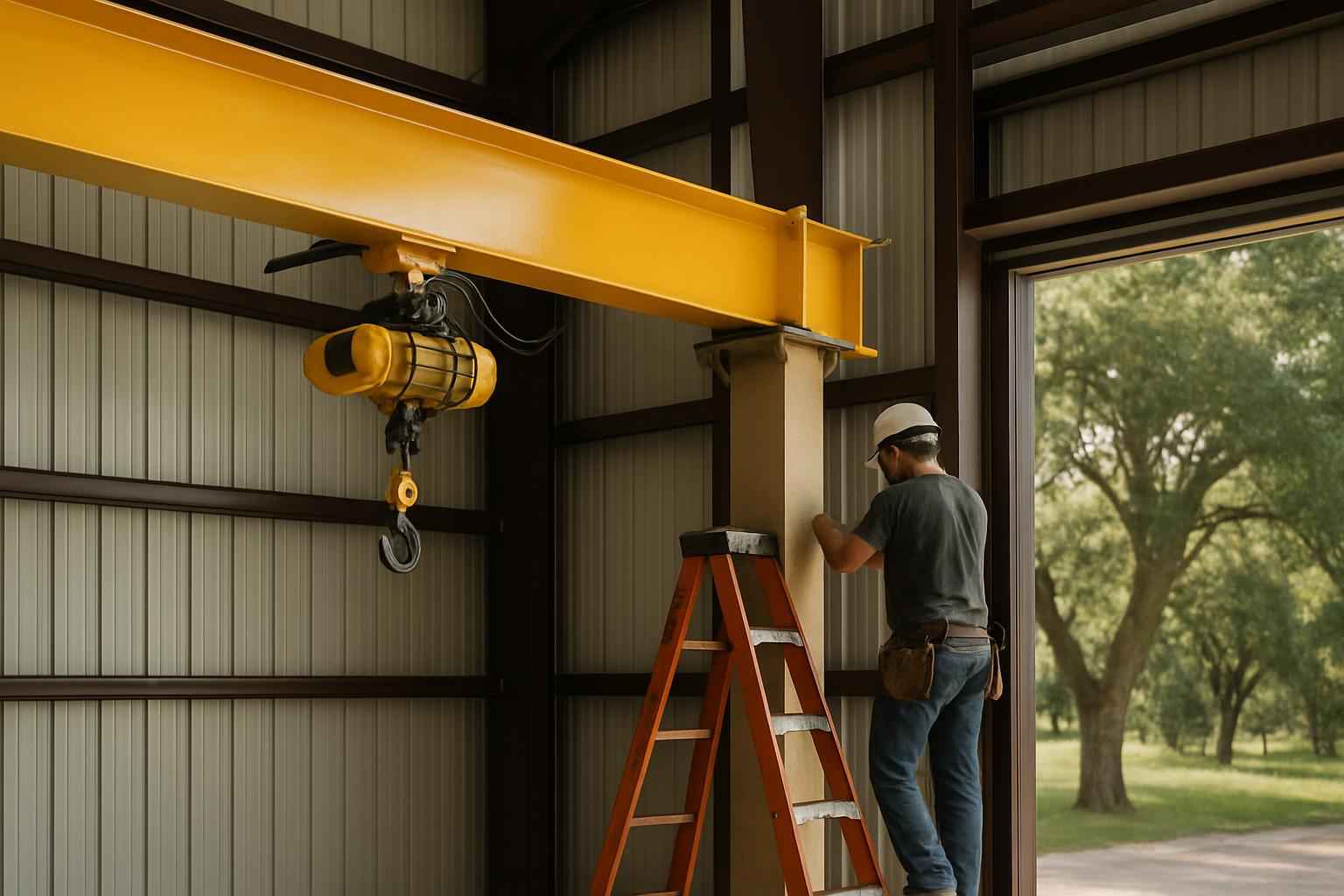 Crane Beam Support Service in Sisterdale TX