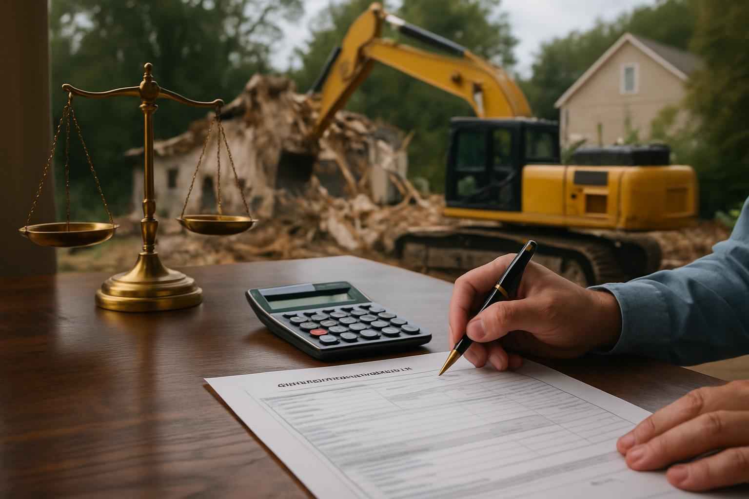 Demolition Cost Estimate in Center Point TX