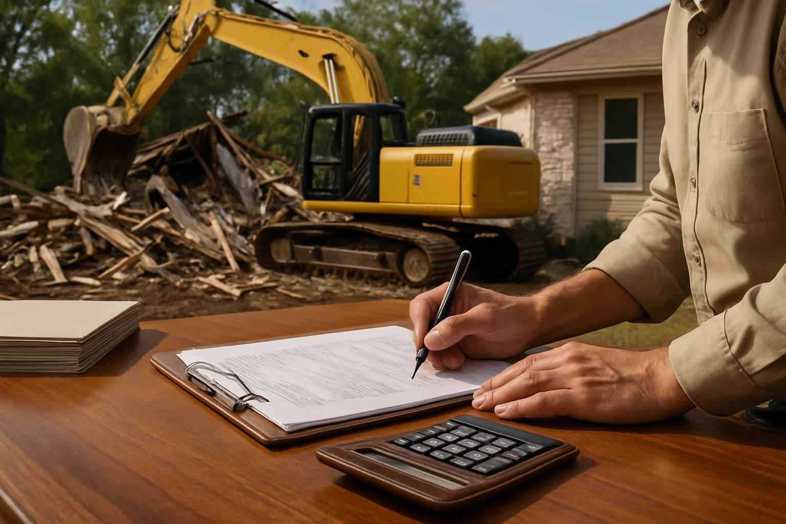 Demolition Cost Estimate in Comfort TX