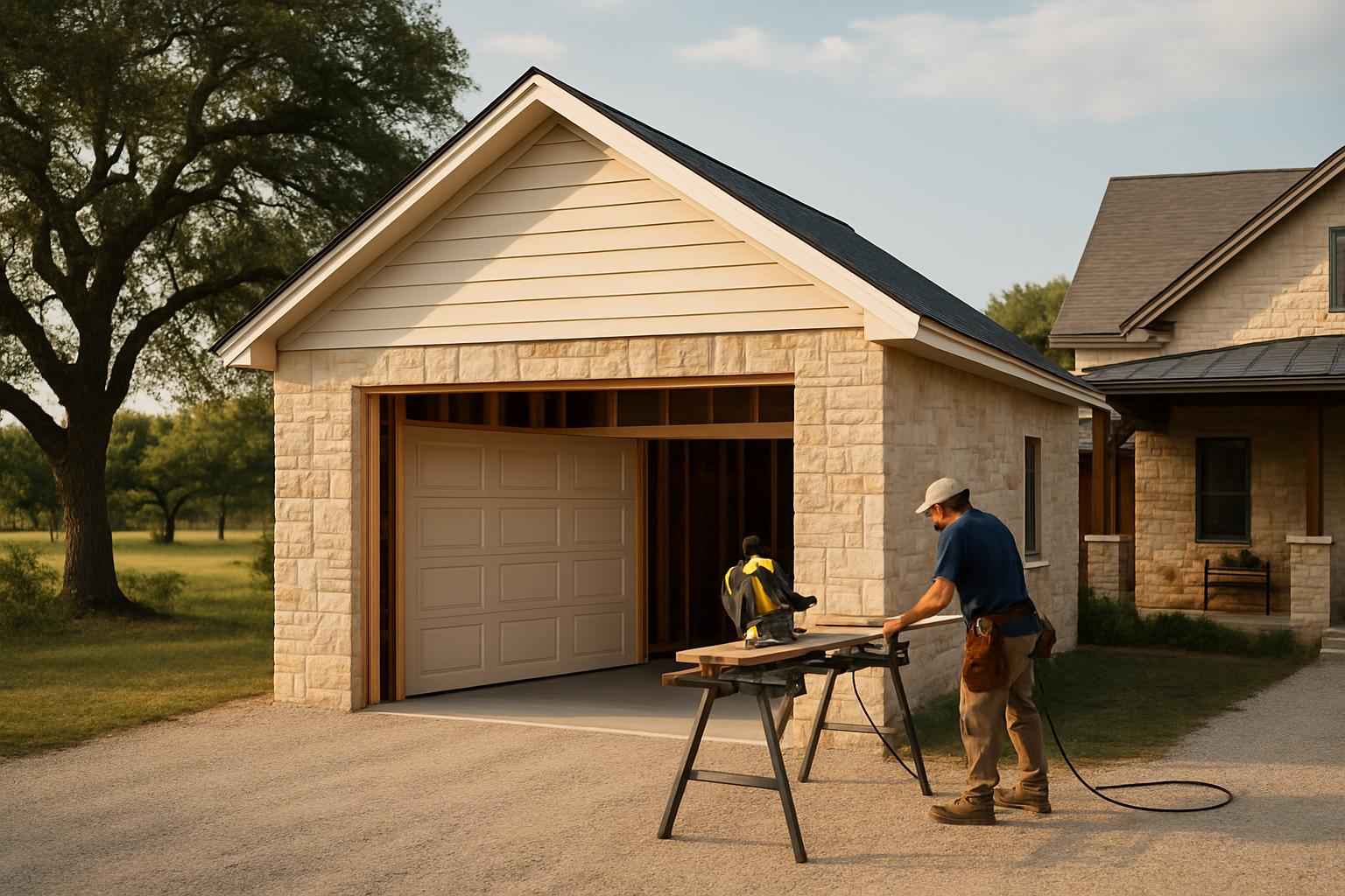 Detached Garage Builder in Harper TX