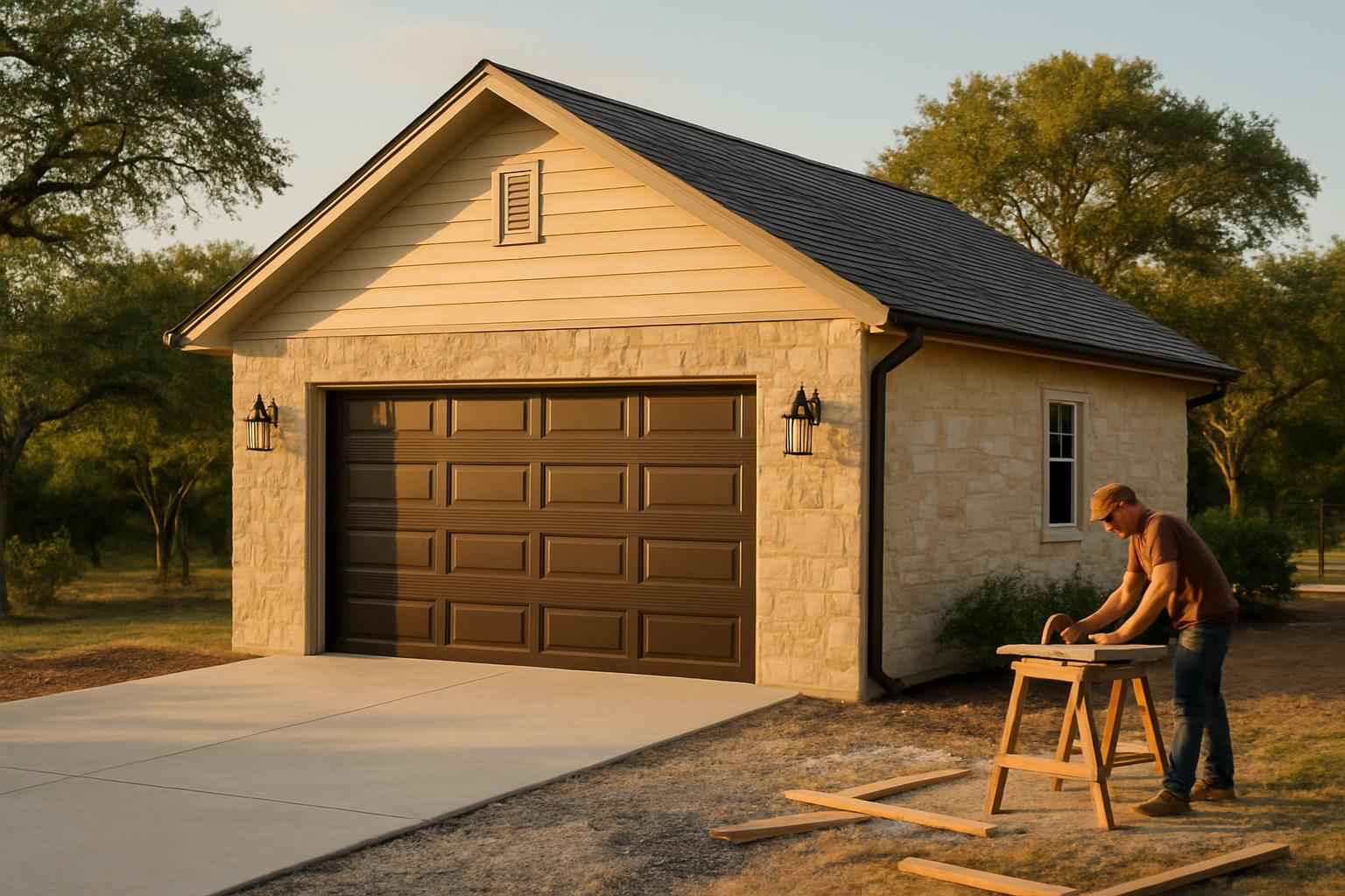 Detached Garage Builder in Kerrville TX