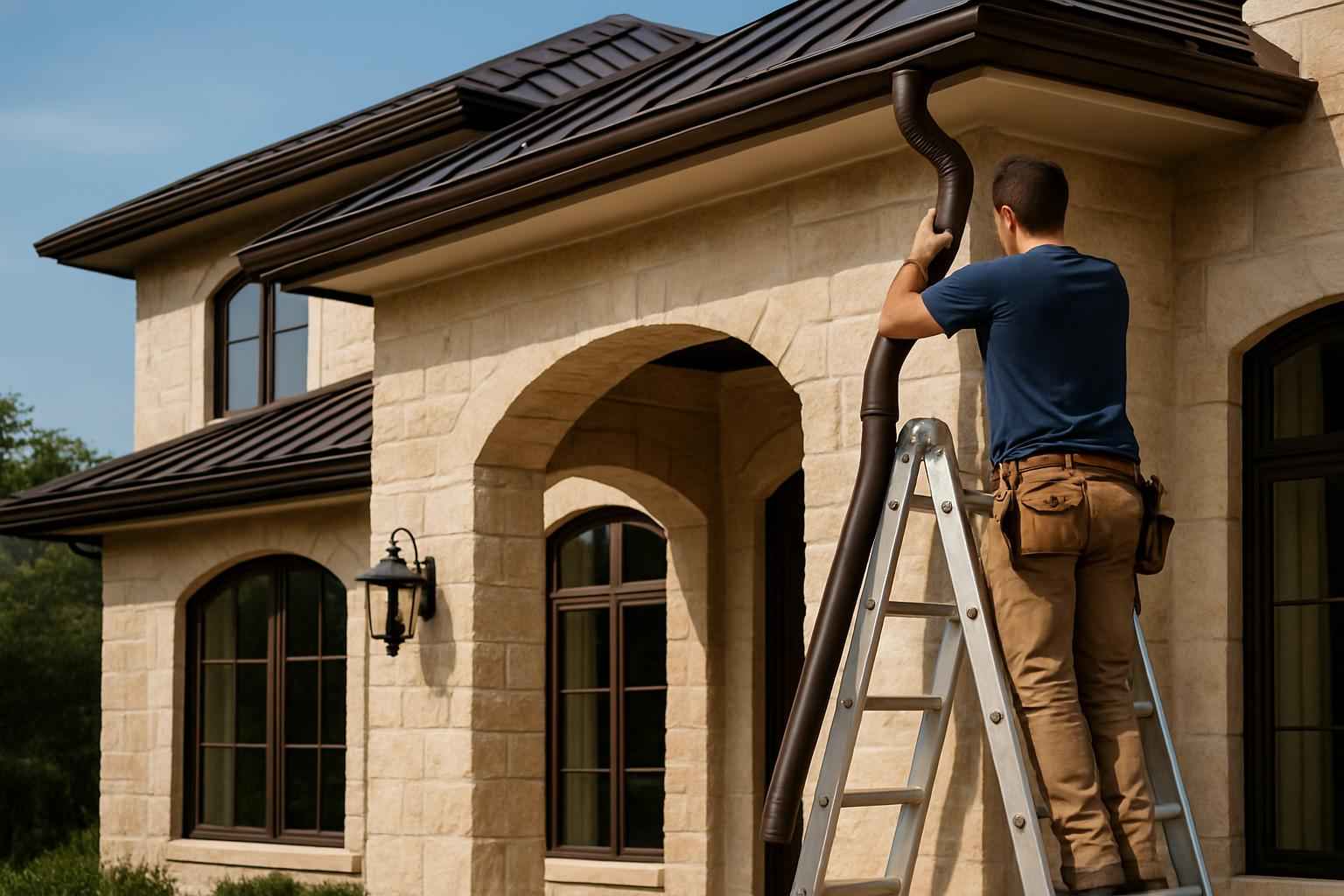 Downspout Installation Service in Blanco TX