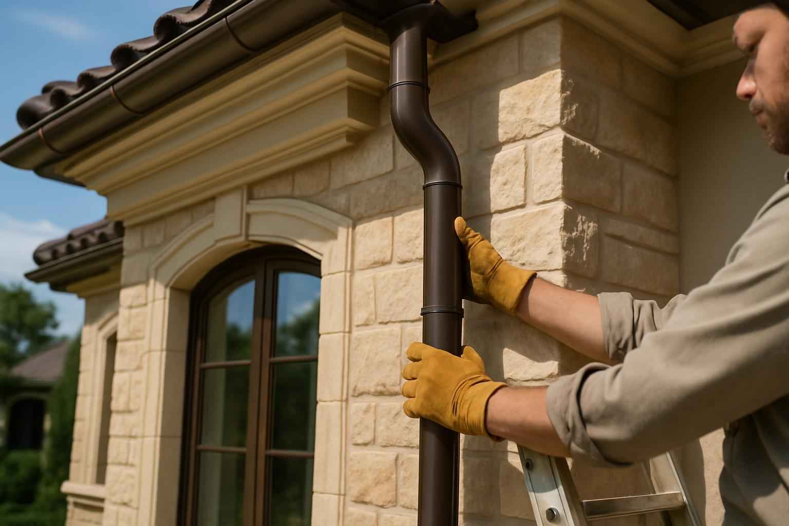 Downspout Installation Service in Sisterdale TX