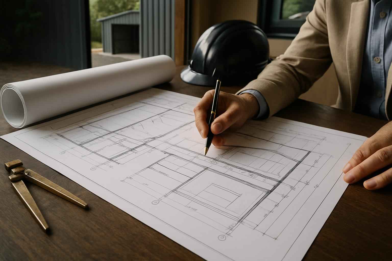 Engineered Metal Building Plans in Ingram TX