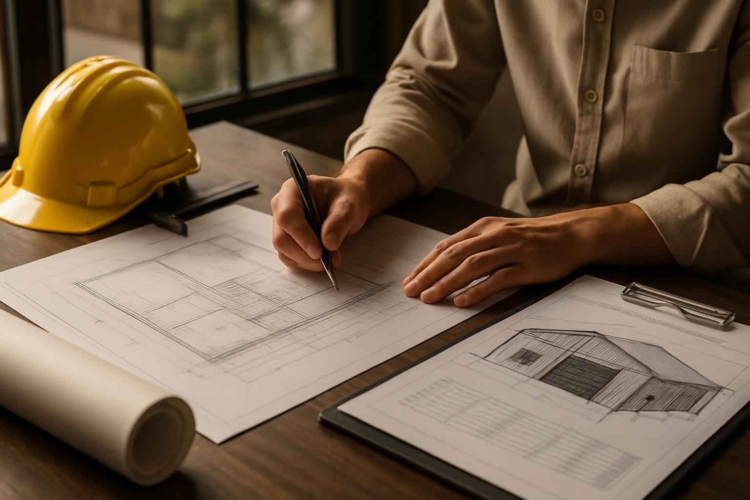 Engineered Metal Building Plans in Waring TX