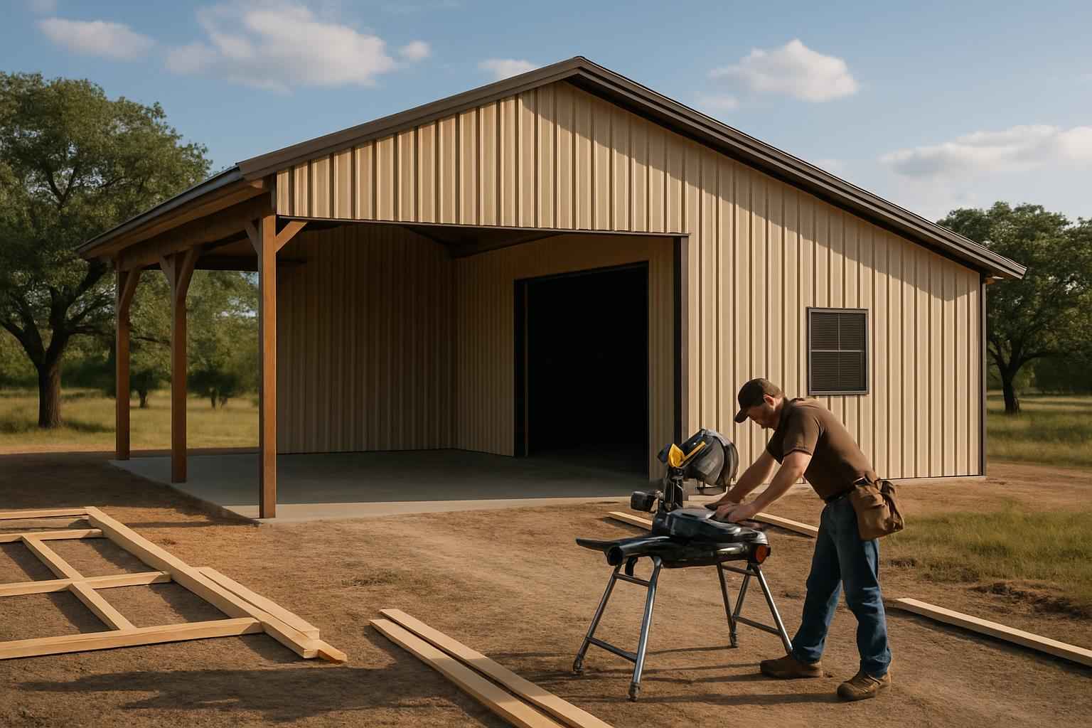 Equipment Barn Builder in Blanco TX