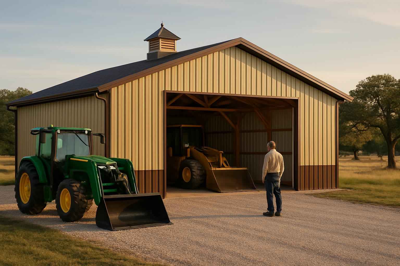 Equipment Barn Builder in Comfort TX