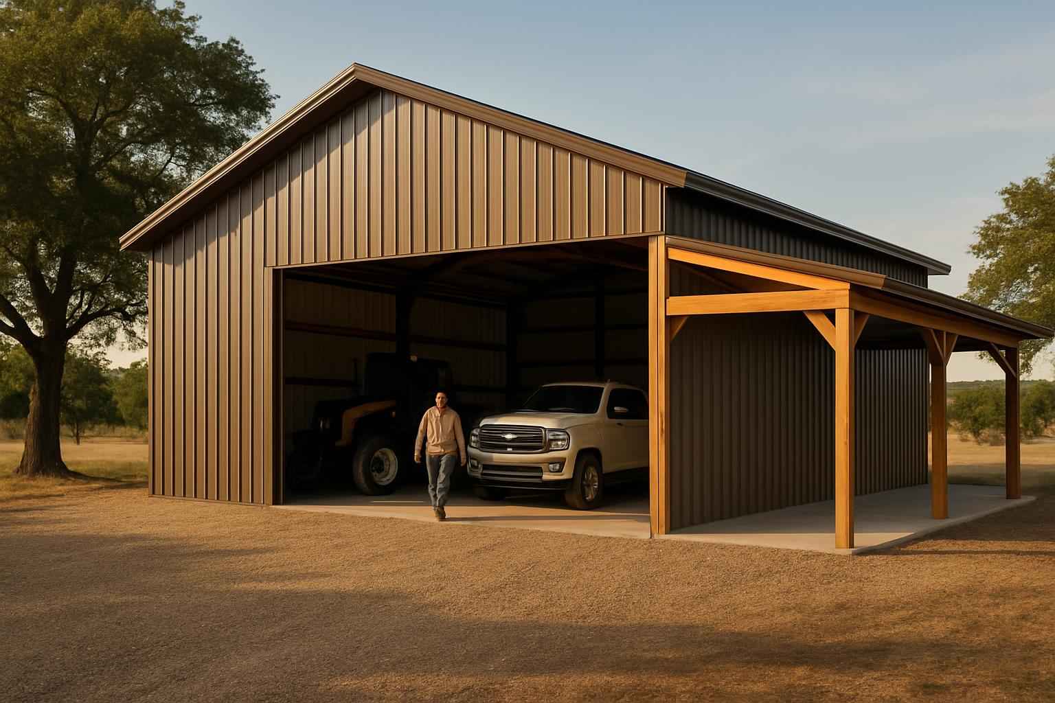 Equipment Barn Builder in Harper TX