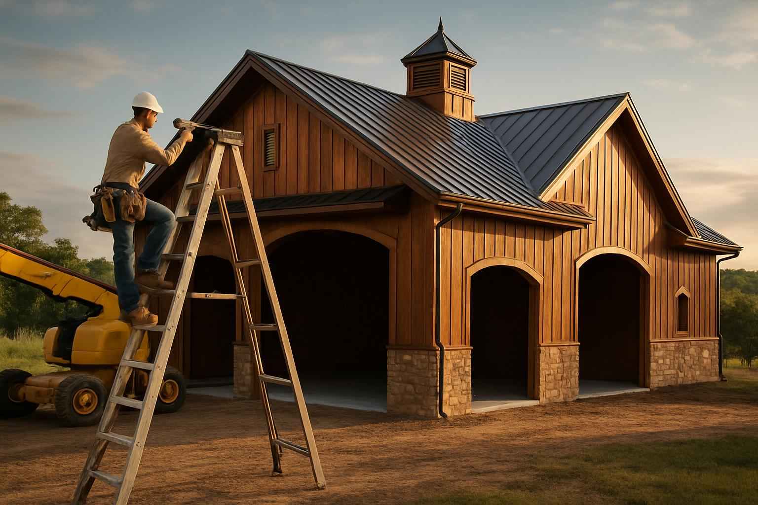 Equipment Barn Builder in Ingram TX