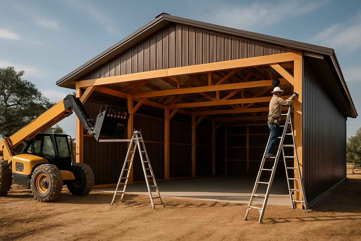 Equipment Barn Builder in Johnson City TX