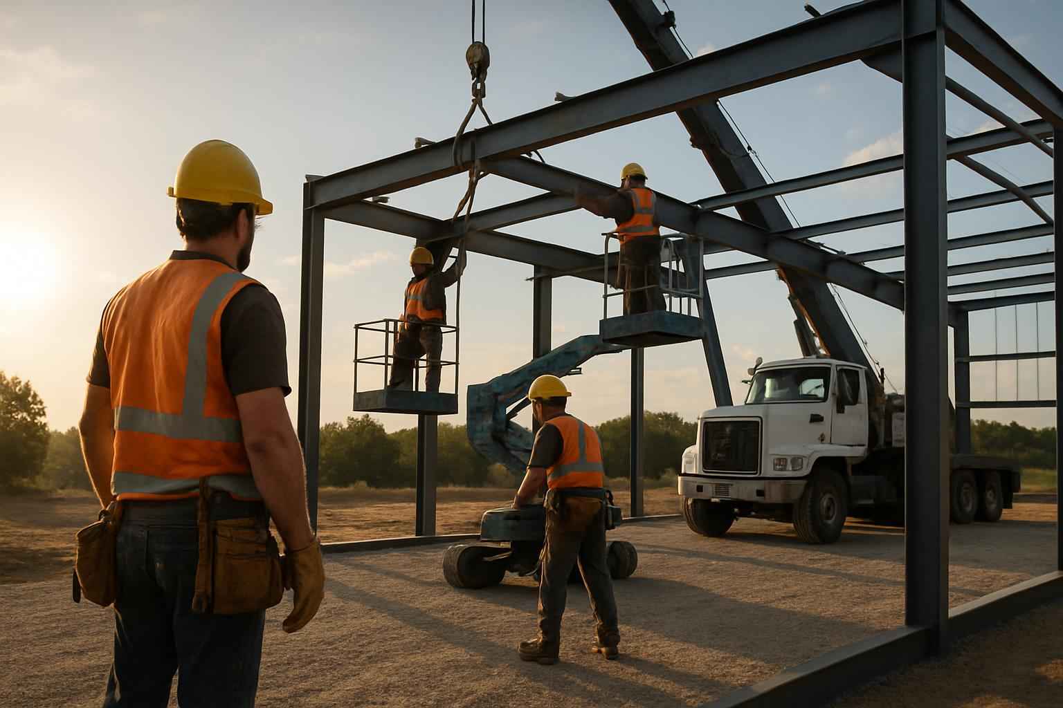 Erection Crew Near Me in Center Point TX