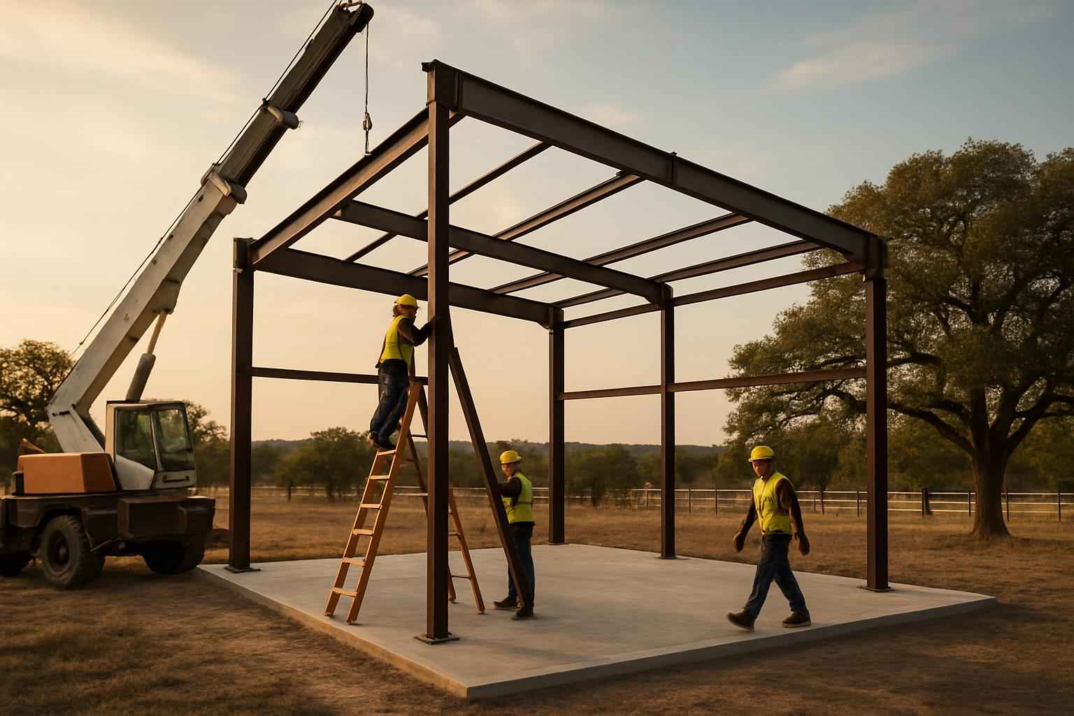 Erection Crew Near Me in Sisterdale TX