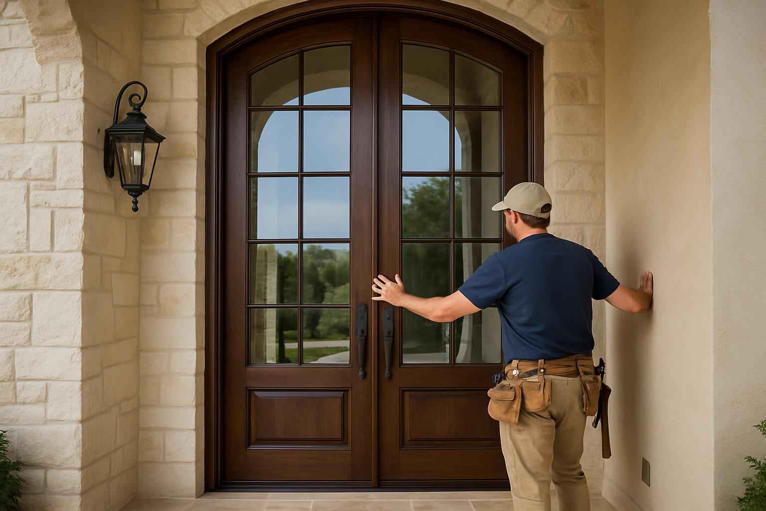 Extra Tall Door Installer in Blanco TX