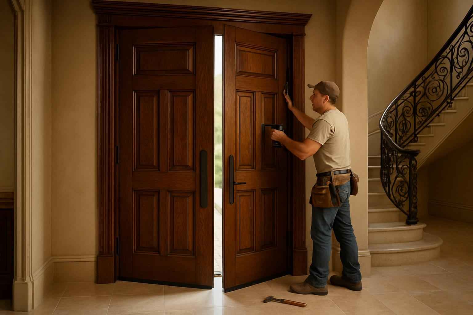 Extra Tall Door Installer in Harper TX