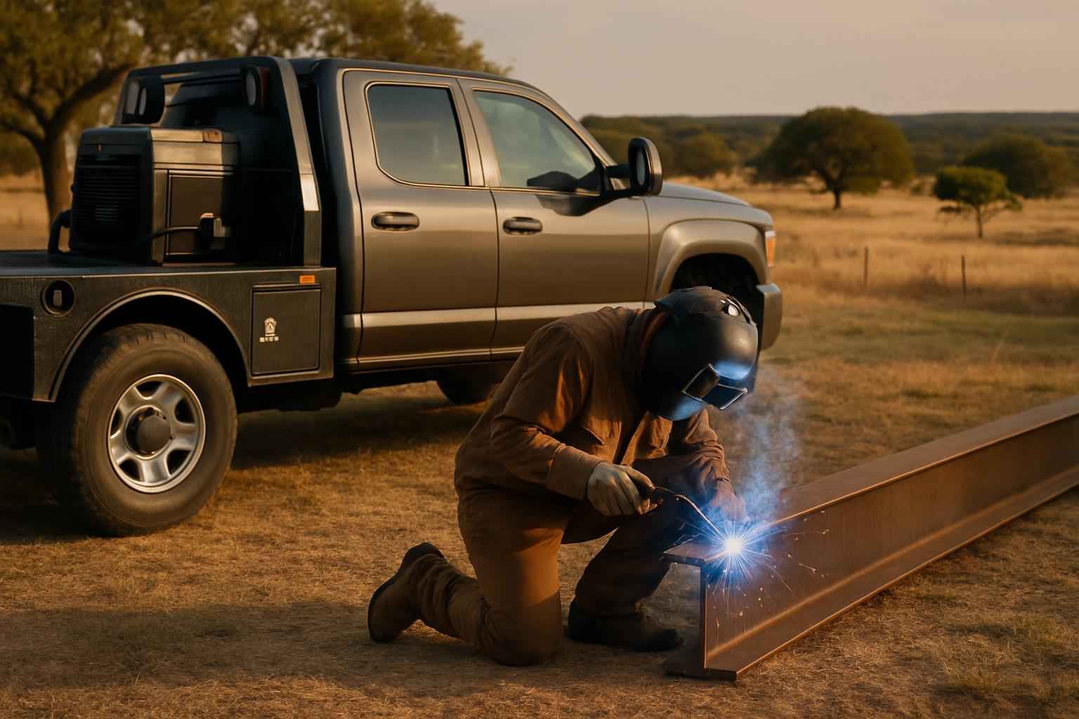 Field Welding Service in Blanco TX
