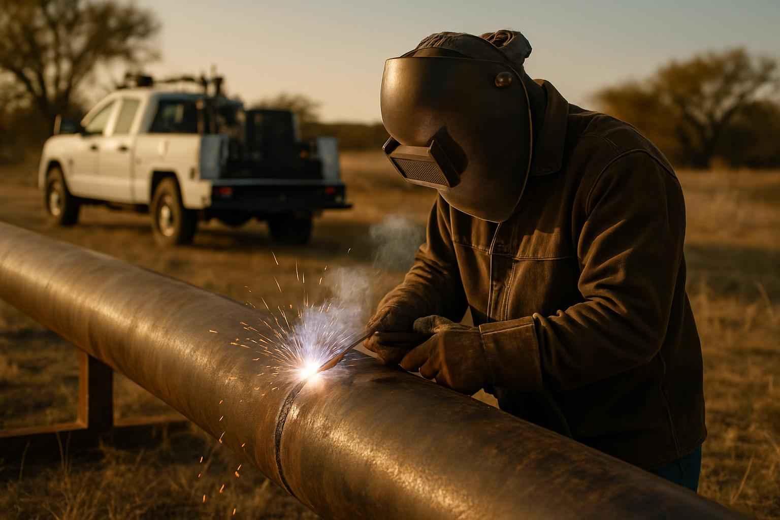 Field Welding Service in Johnson City TX