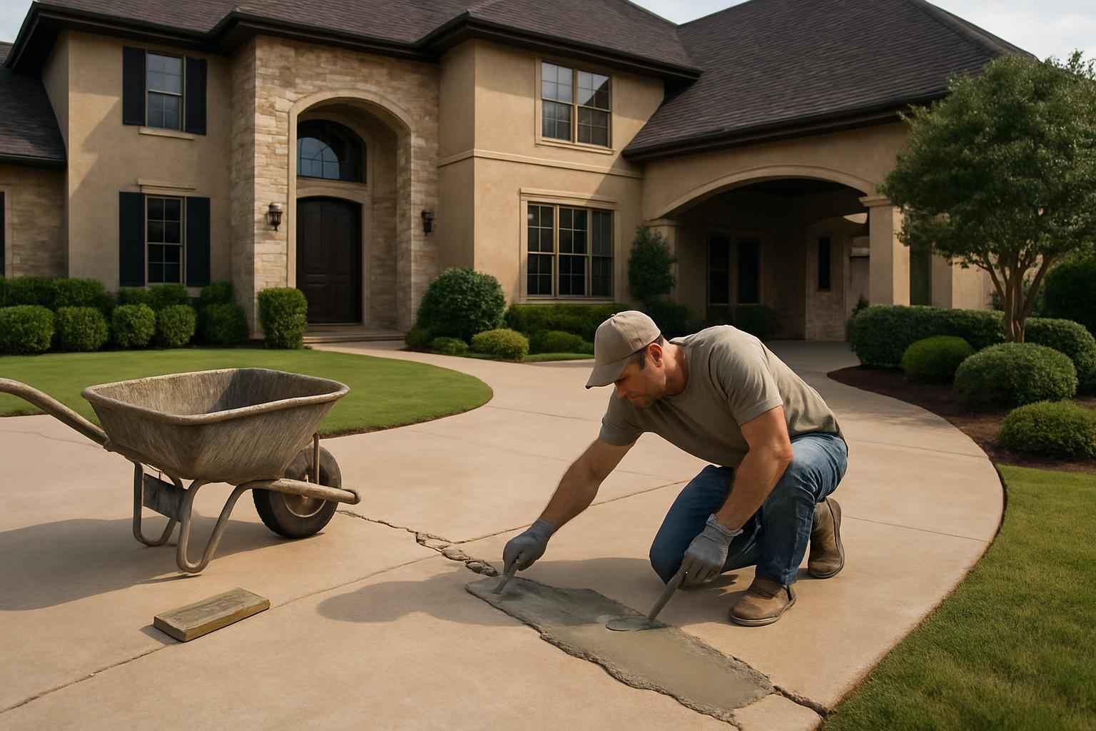 Flatwork Repair Service in Center Point TX