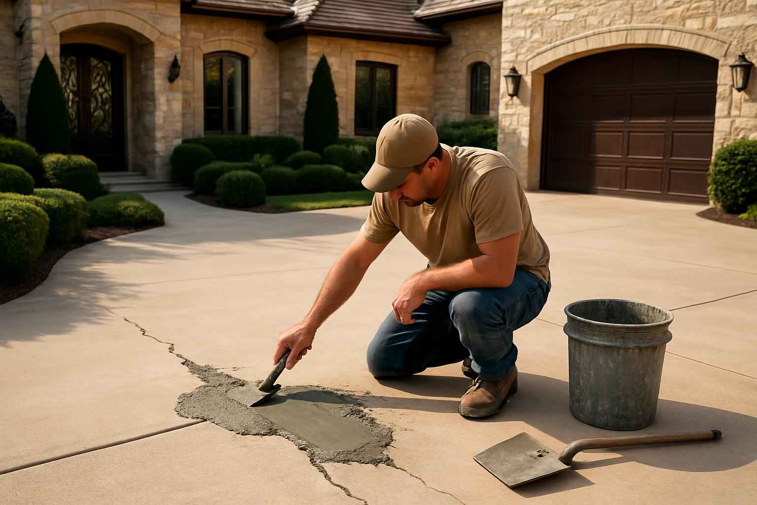 Flatwork Repair Service in Comfort TX