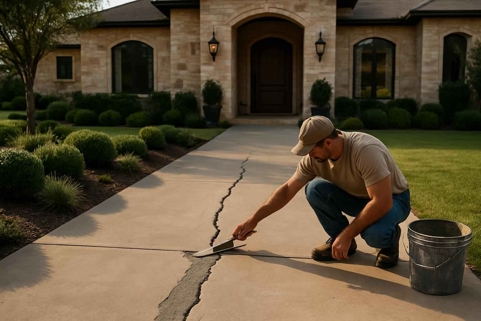 Flatwork Repair Service in Harper TX