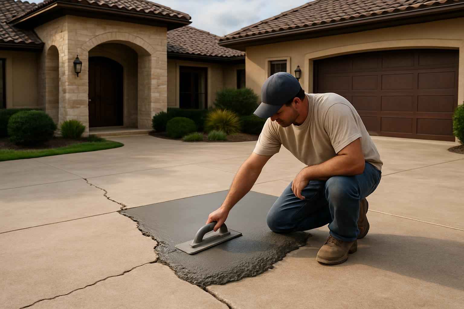 Flatwork Repair Service in Ingram TX