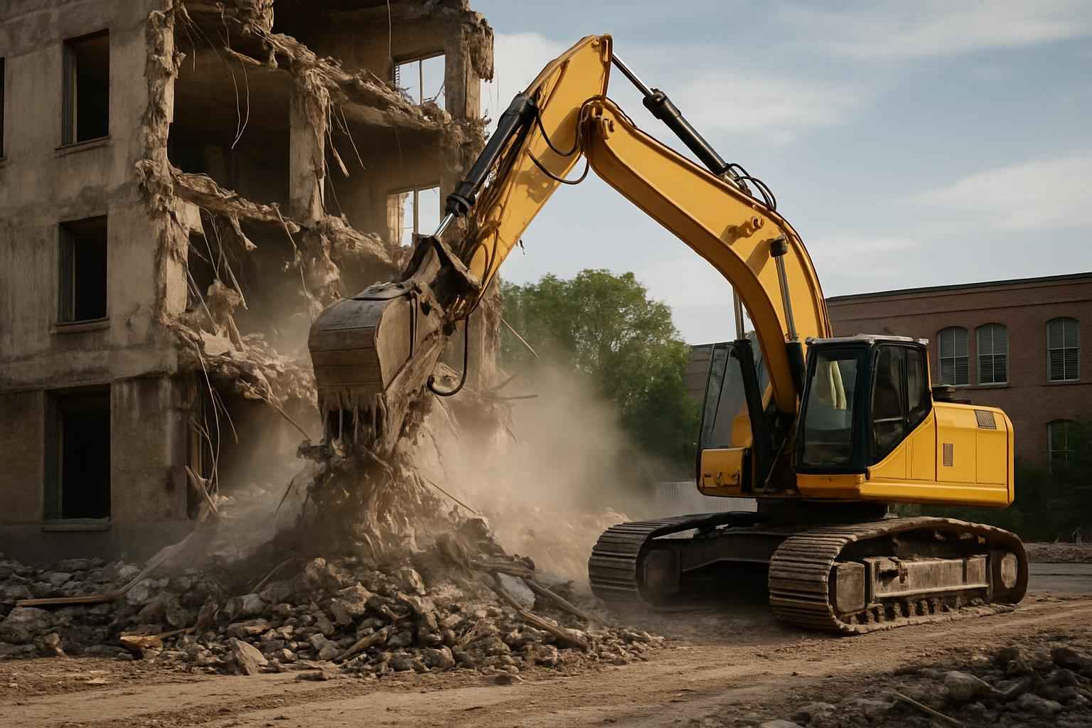 Full Building Demolition Service in Comfort TX