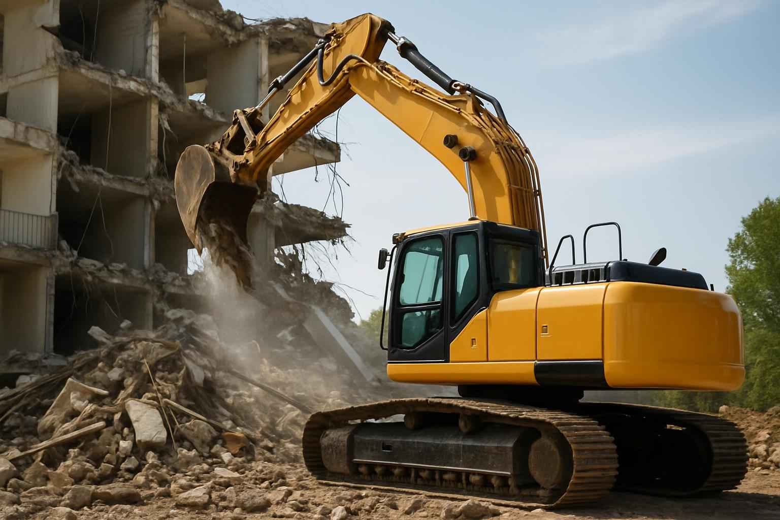Full Building Demolition Service in Ingram TX