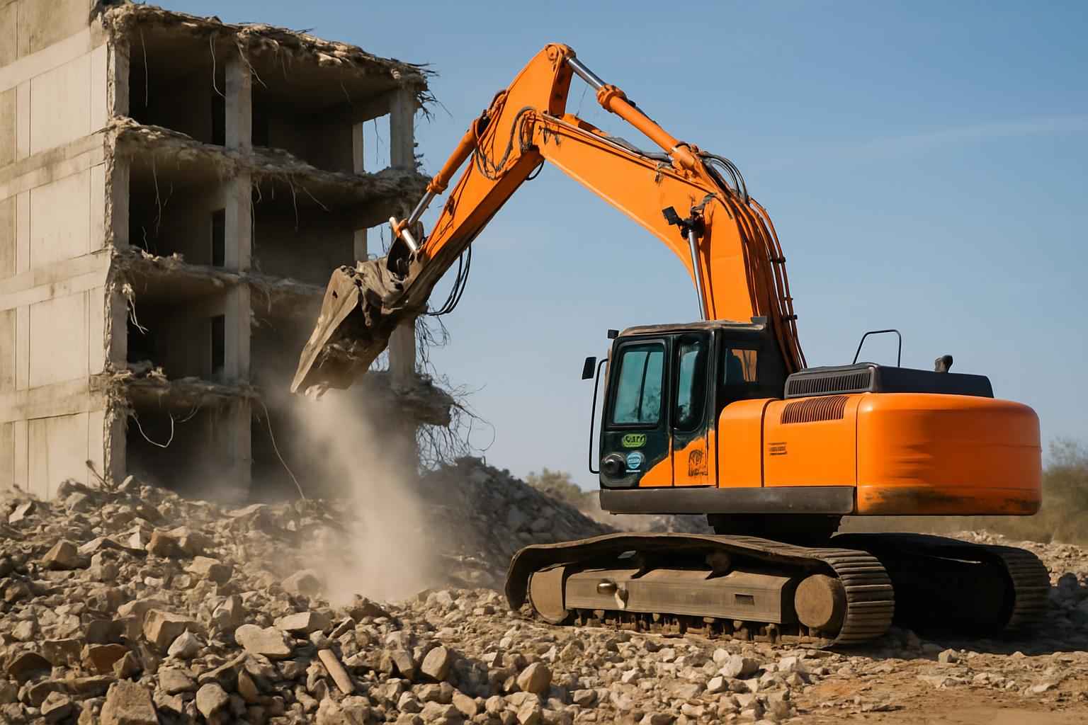 Full Building Demolition Service in Johnson City TX