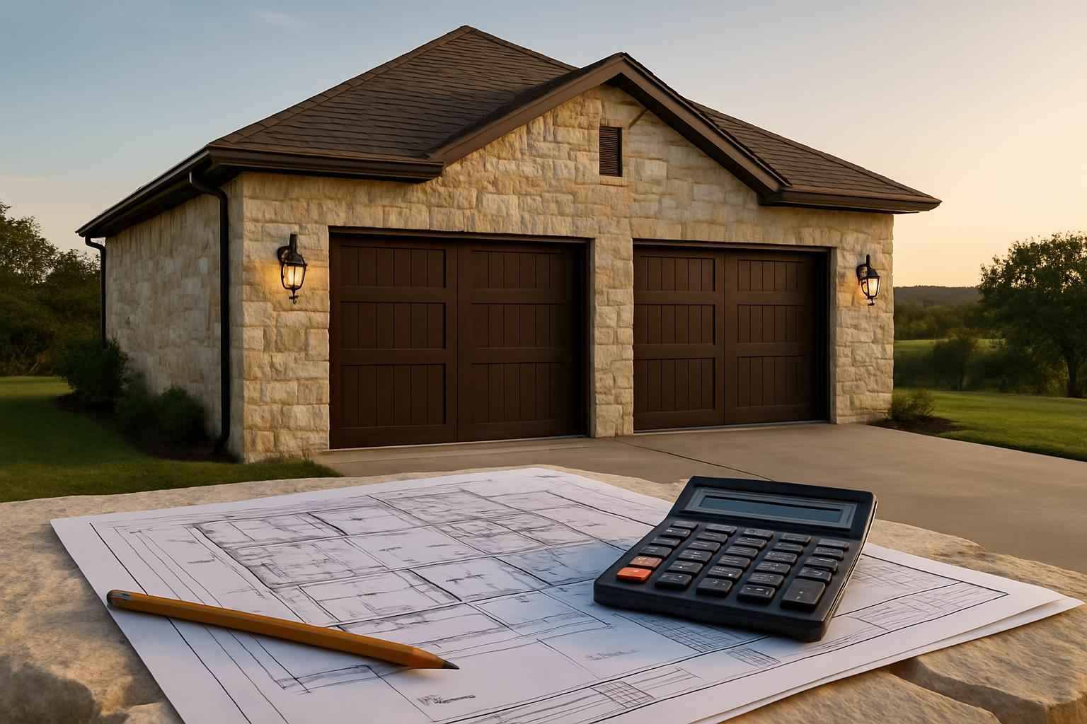 Garage Build Cost Estimate in Blanco TX