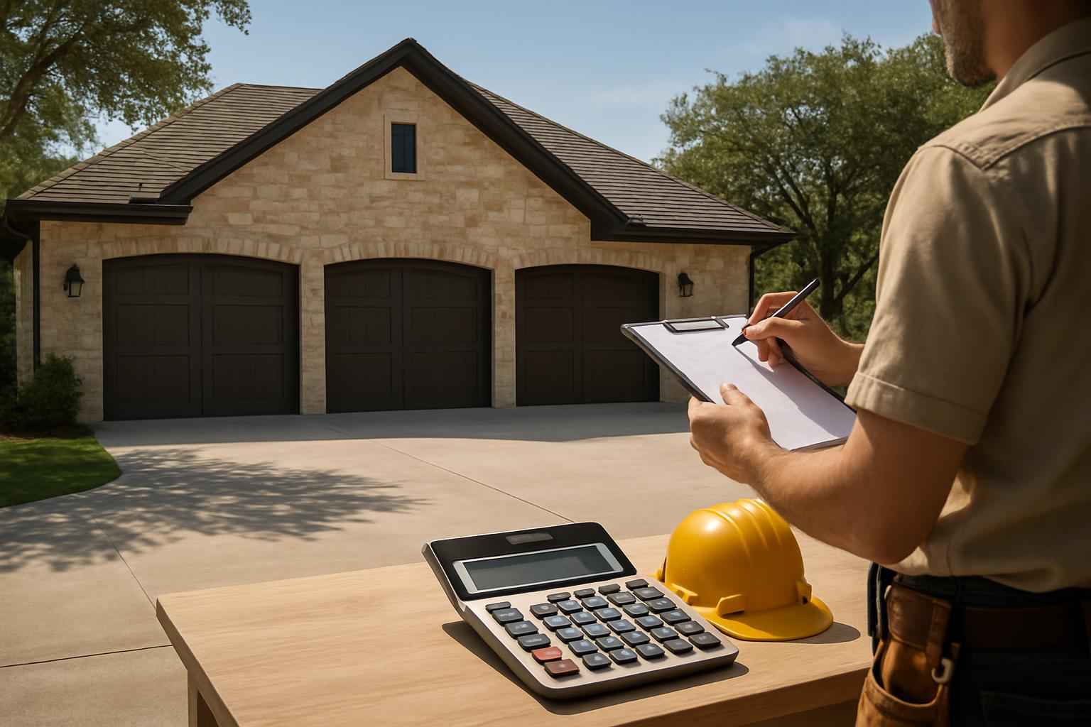 Garage Build Cost Estimate in Camp Verde TX
