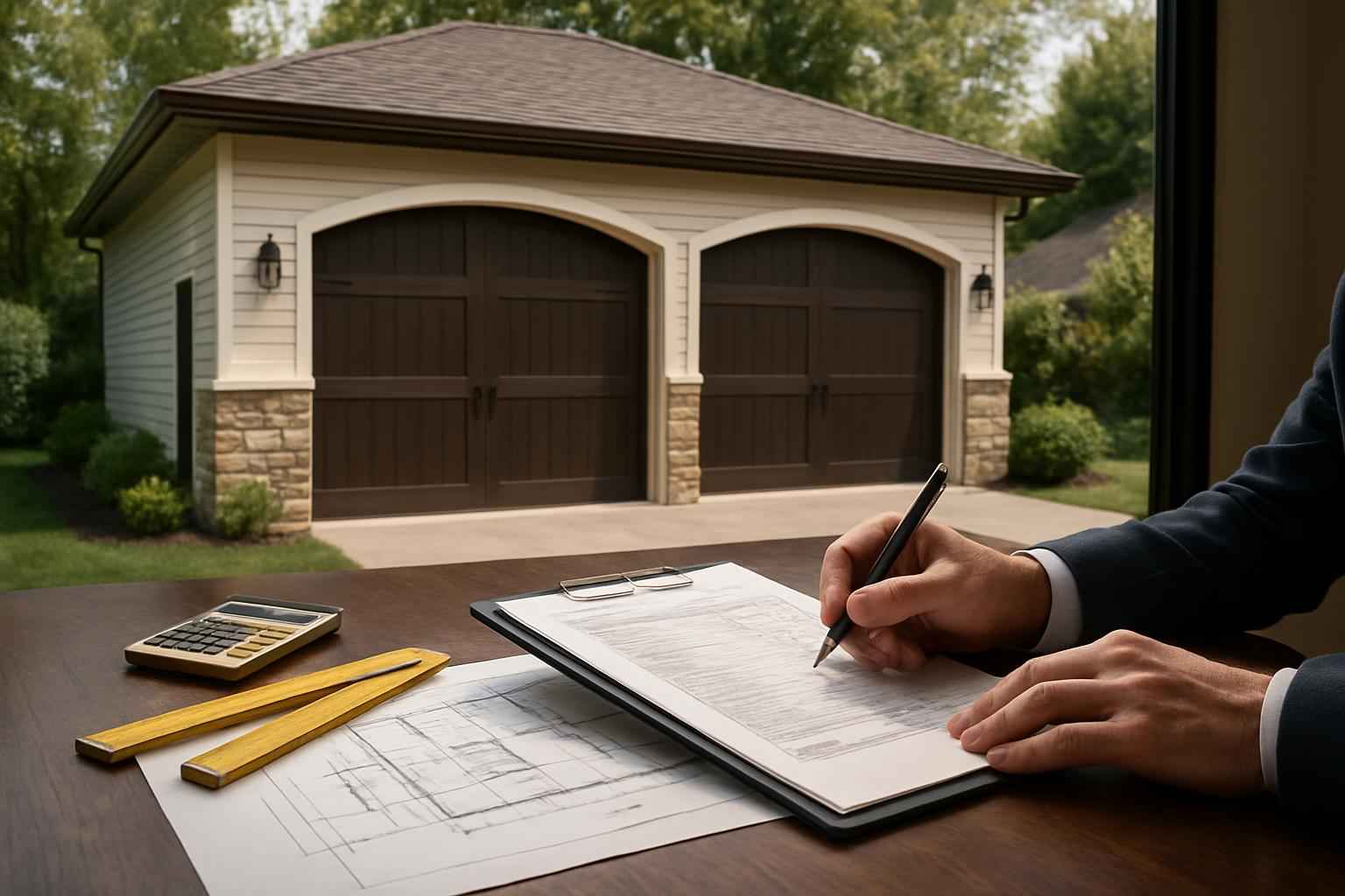 Garage Build Cost Estimate in Center Point TX