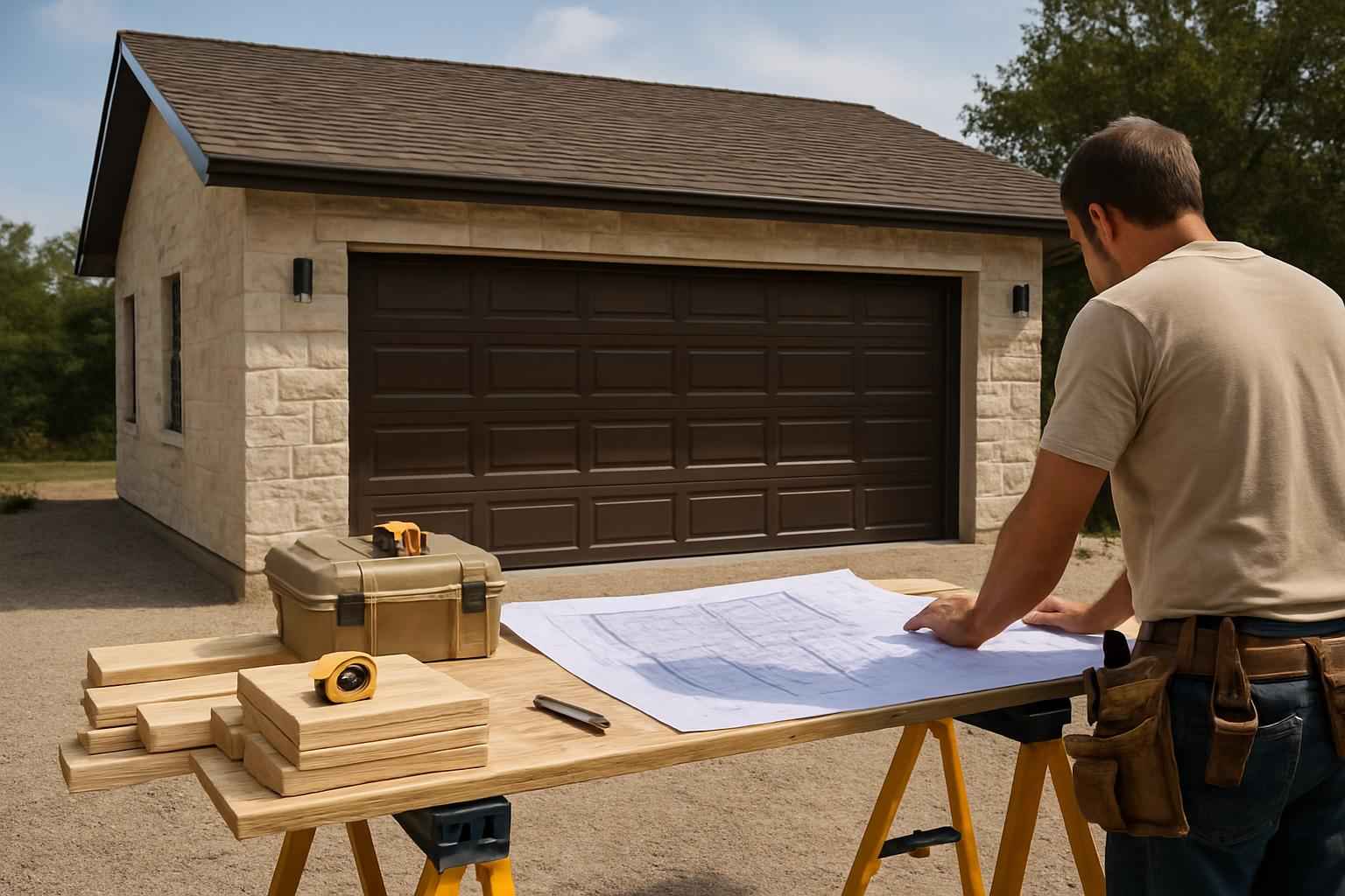 Garage Build Cost Estimate in Comfort TX