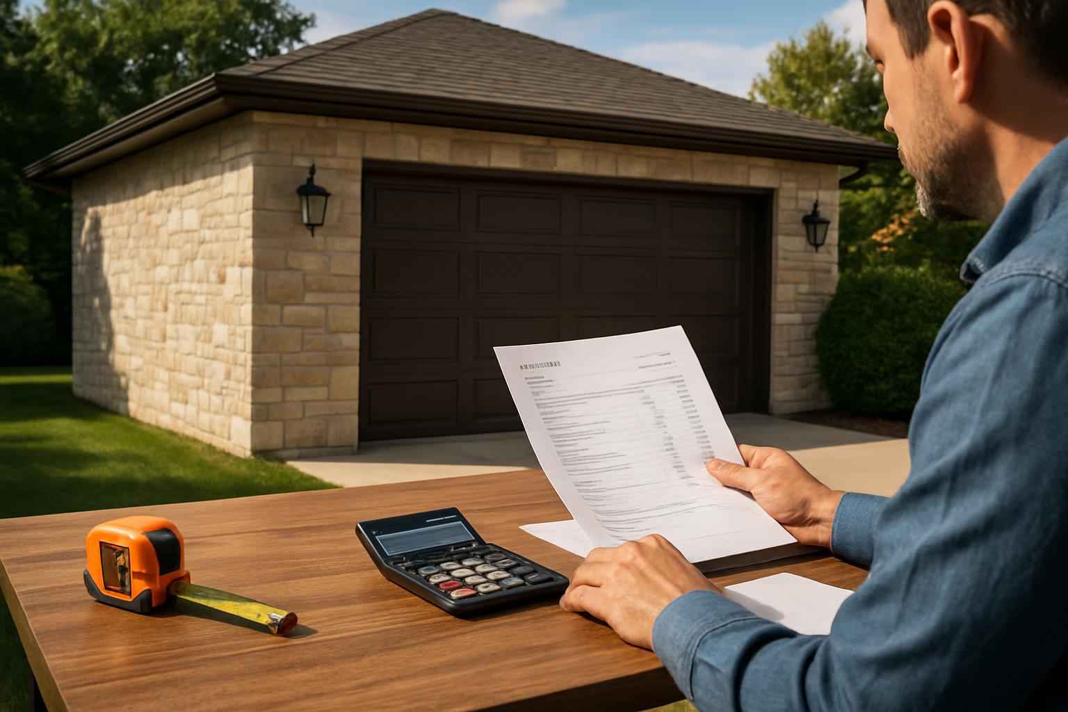 Garage Build Cost Estimate in Harper TX