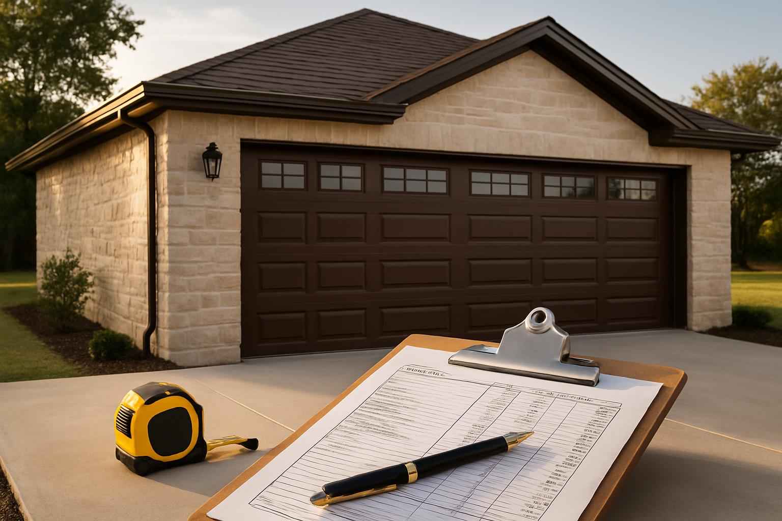 Garage Build Cost Estimate in Ingram TX