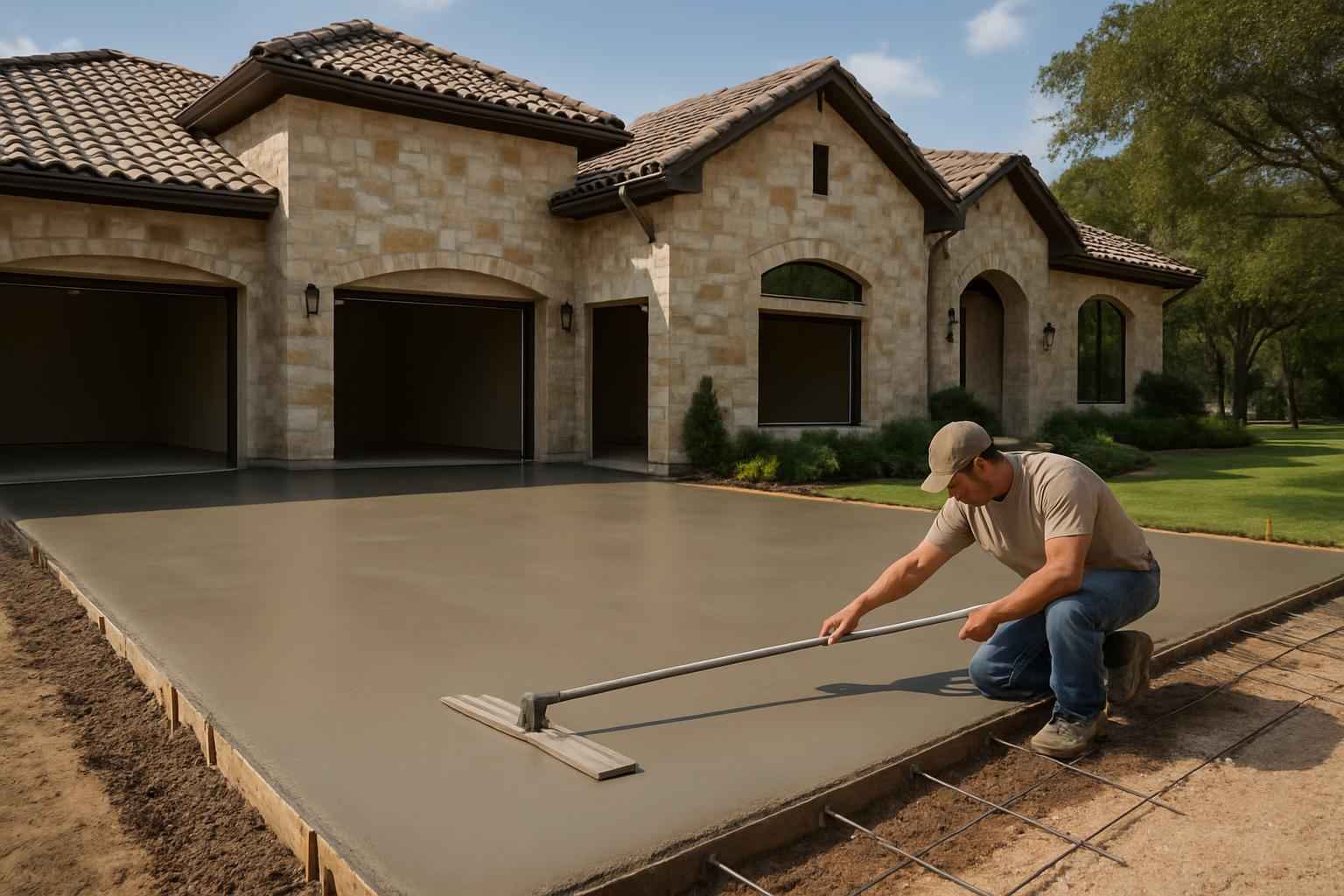 Garage Slab Installer in Kerrville TX