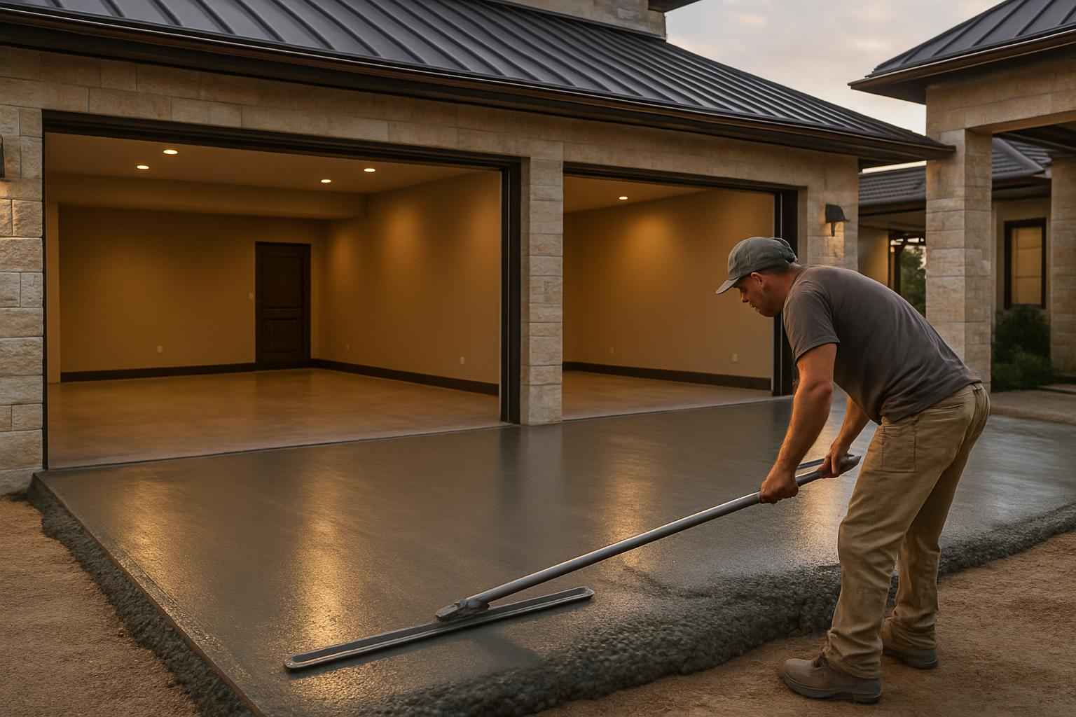 Garage Slab Installer in Sisterdale TX